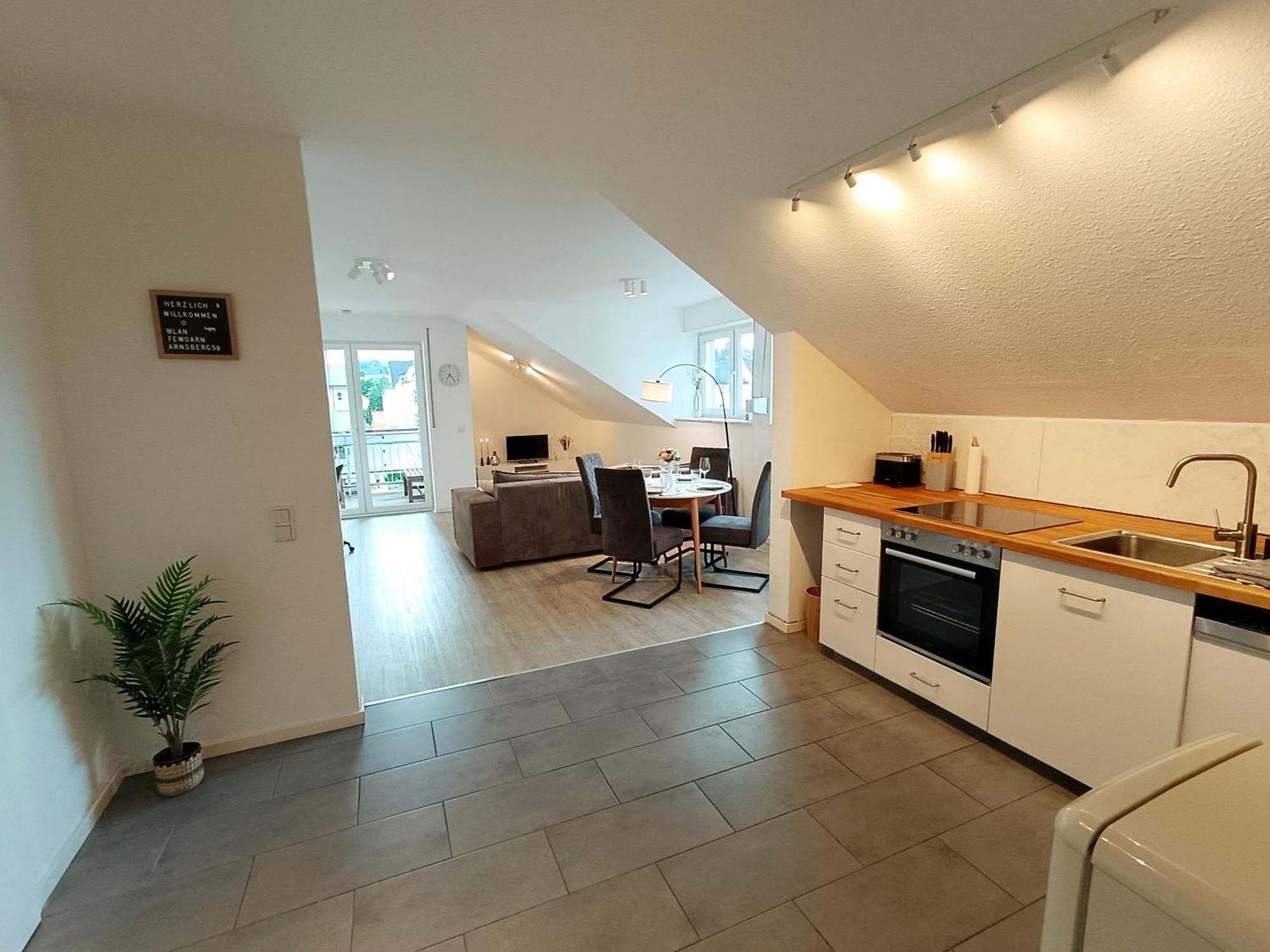 Ruhrheimat Ferienwohnung Am Ruhrtalradweg In Arnsberg Buitenkant foto